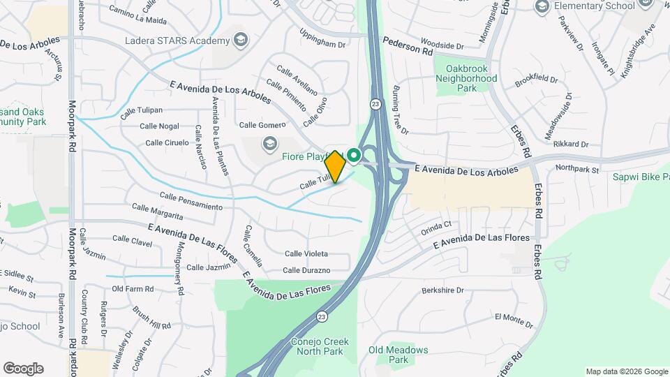 2343 Calle Alucema Mapa y Detalles de la Ubicación