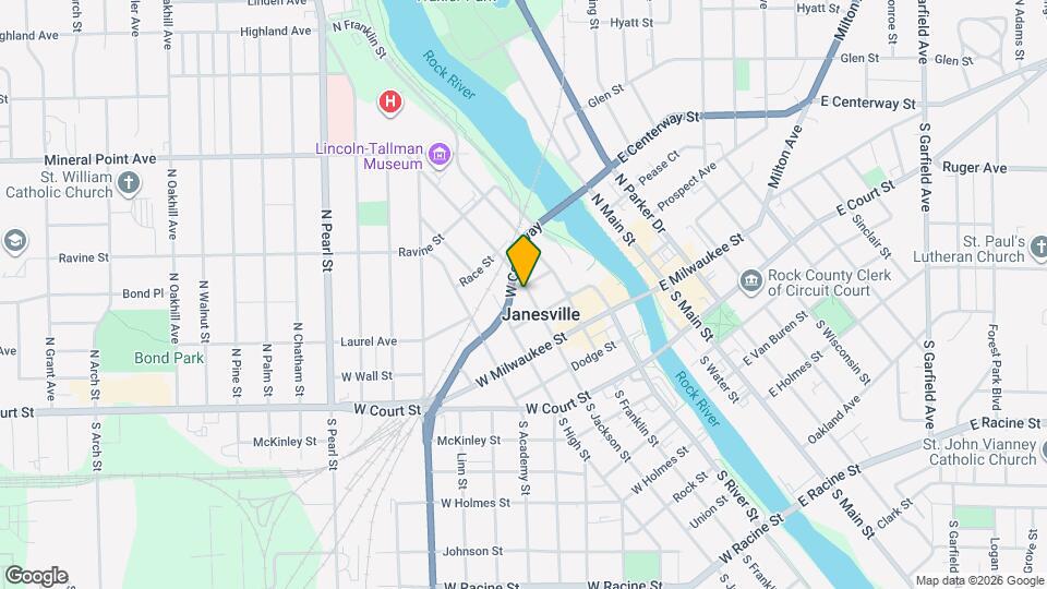 123 N Jackson St Map and Location Details