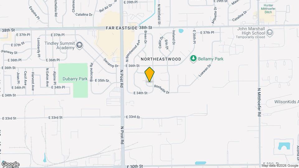 9148 Rochelle Dr Map and Location Details