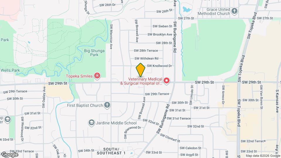 1906 SW 29th St Map and Location Details