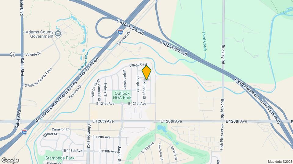 12278 Kittredge St Mapa y Detalles de la Ubicación