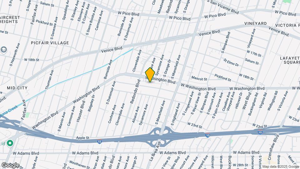 5107 W 20th St Mapa y Detalles de la Ubicación