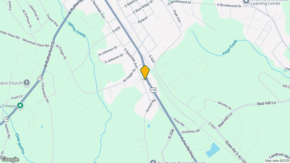 720 S Howard Ave Map and Location Details