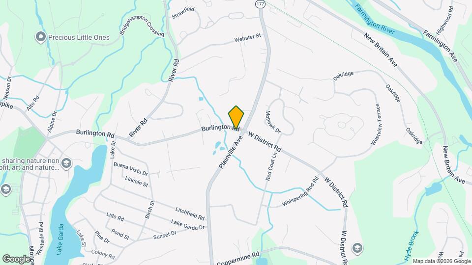 1 Burlington Rd Map and Location Details