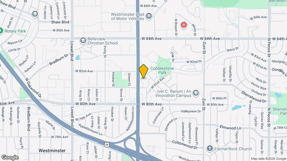 2987 W 81st Ave Map and Location Details