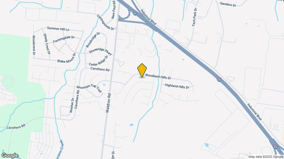 612 Knollwood Dr Map and Location Details