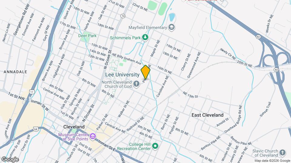 1270 People St NE Map and Location Details