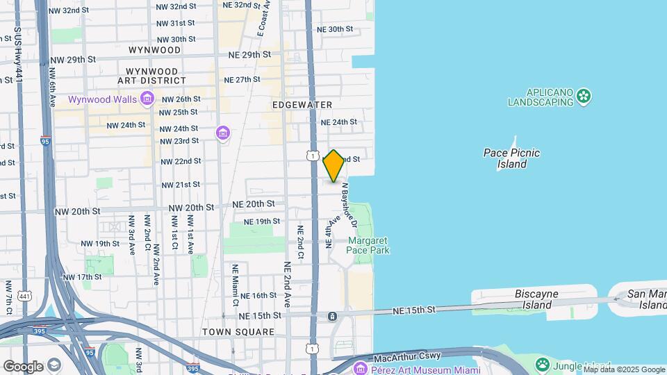 305 NE 20th Ter Map and Location Details