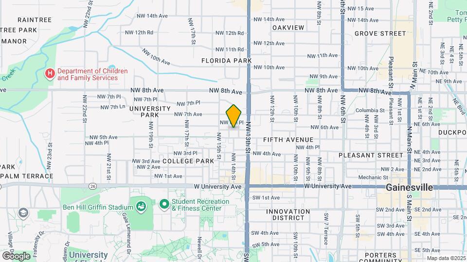 1381 NW 6th Ave Map and Location Details