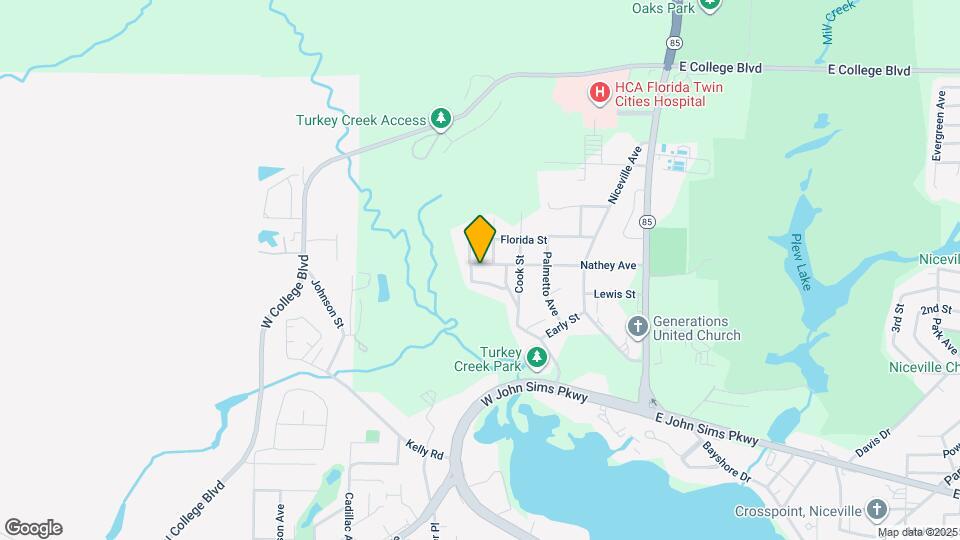 413 Nathey Ave Map and Location Details