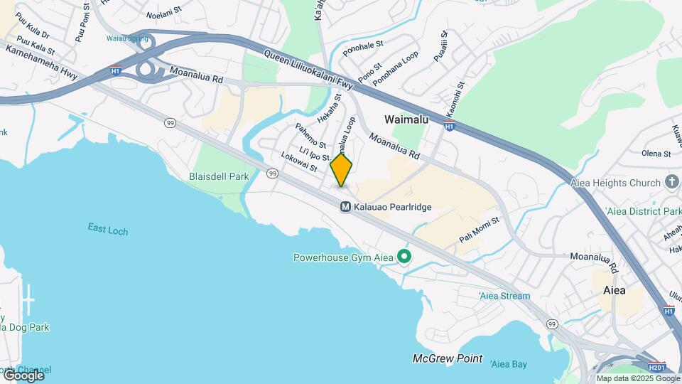 98729-729 Moanalua Loop Map and Location Details