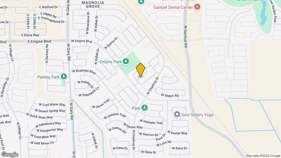 35407 N Shorthorn Trail Map and Location Details
