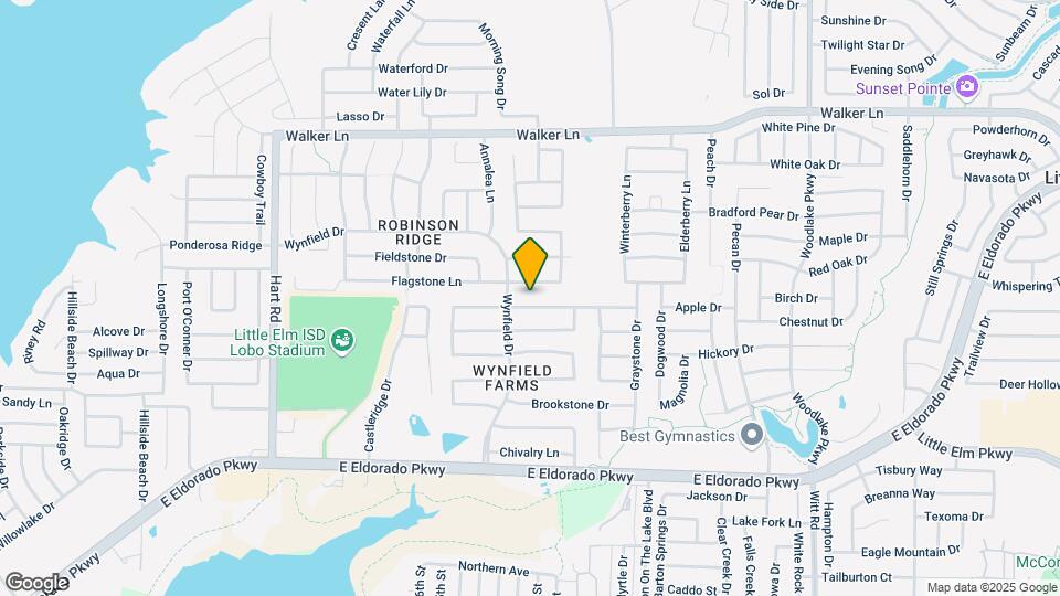 1547 Thornhill Ln Map and Location Details