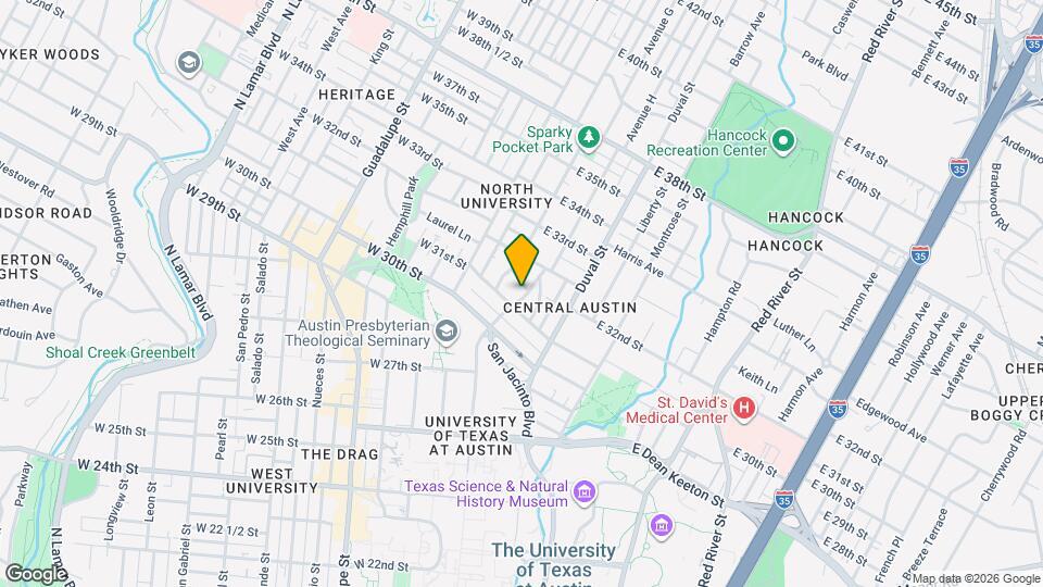 311 Moore Blvd Map and Location Details