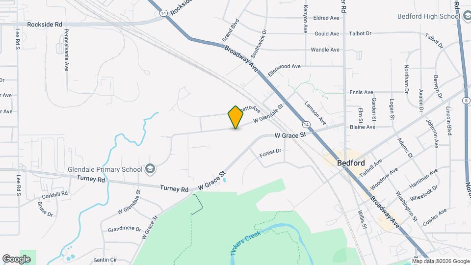 118 W Glendale St Map and Location Details