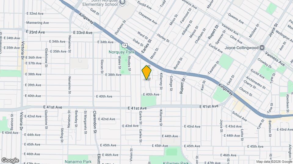 5449 Dundee St. Map and Location Details