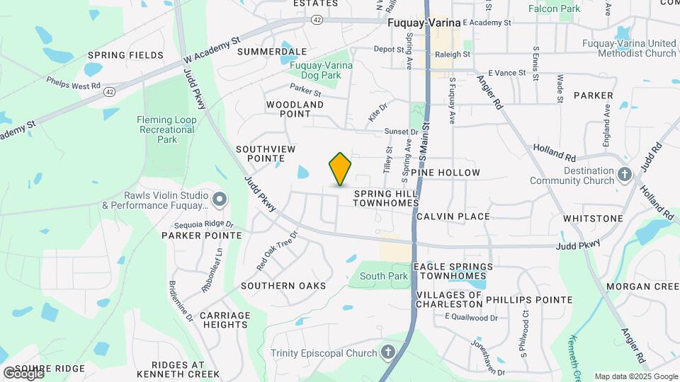 601 Monterey Pine Dr Map and Location Details