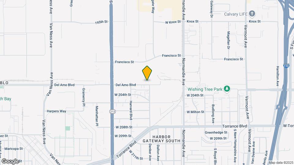 1505 Del Amo Blvd Map and Location Details