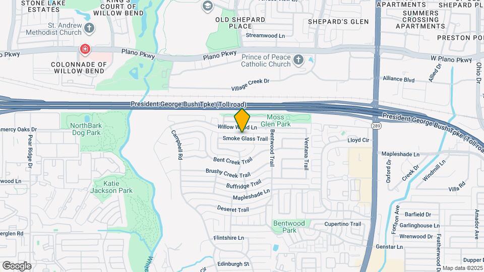 5901 Smoke Glass Trail Map and Location Details