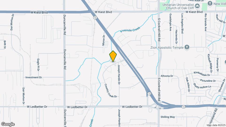 4643 Country Creek Dr Map and Location Details