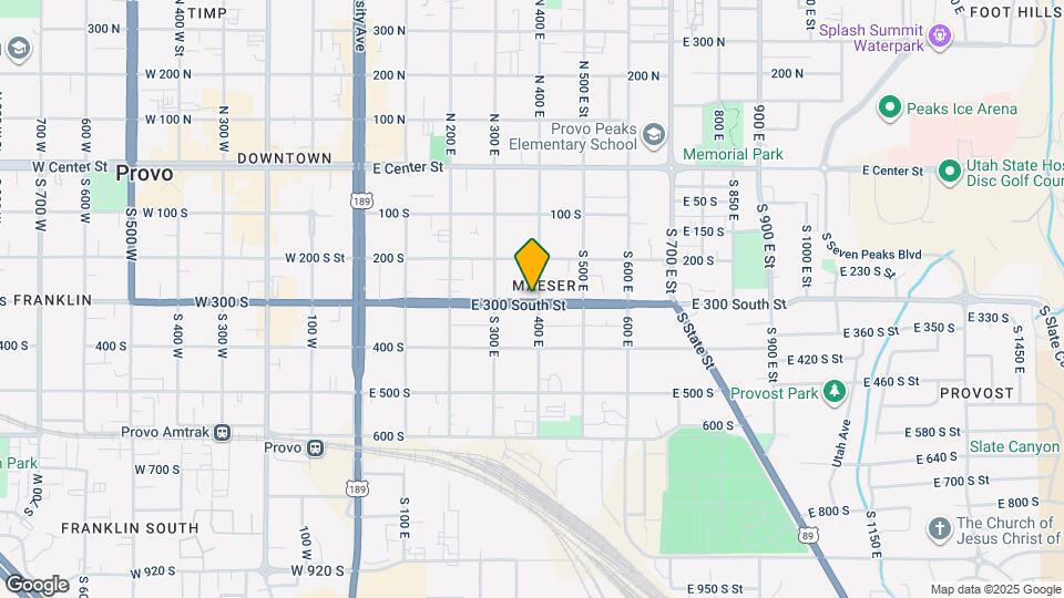379 S 5 E Map and Location Details