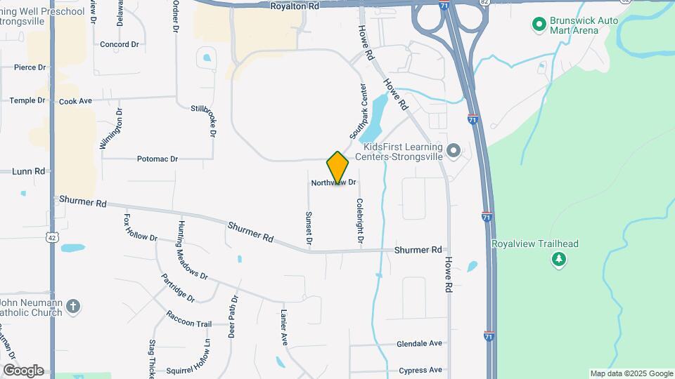 16823 Northview Dr Mapa y Detalles de la Ubicación