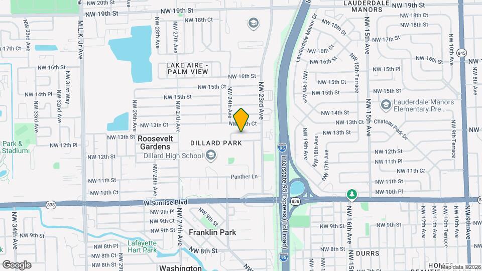2330 NW 13th St Map and Location Details