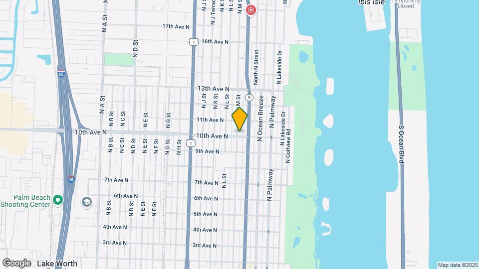 501 10th Ave N Map and Location Details