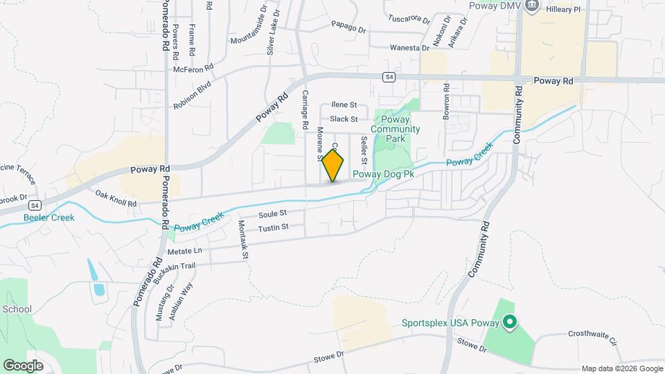 12841 Oak Knoll Rd Map and Location Details