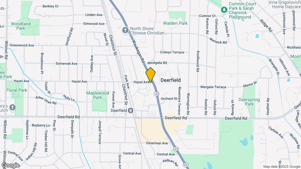 1000 Waukegan Rd Map and Location Details