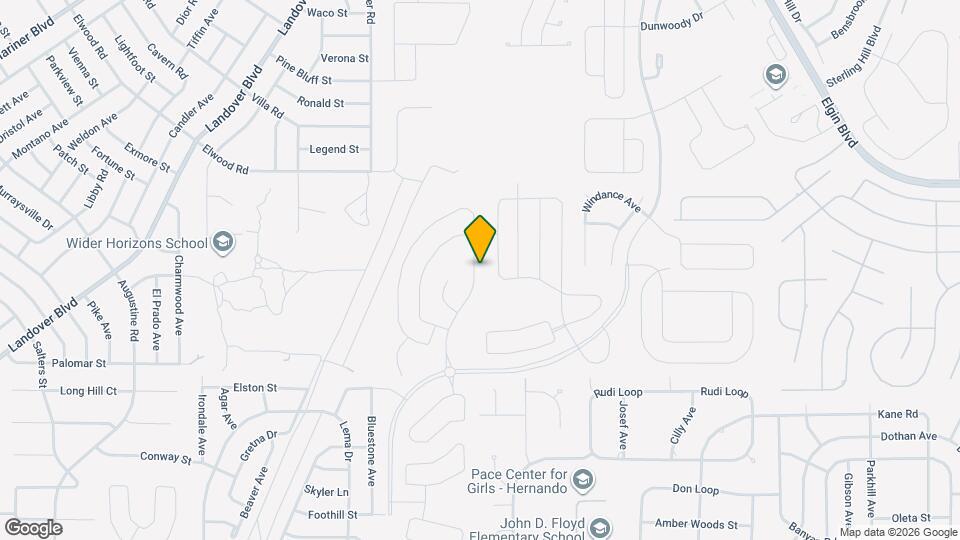 3632 Benham Rise Rd Mapa y Detalles de la Ubicación