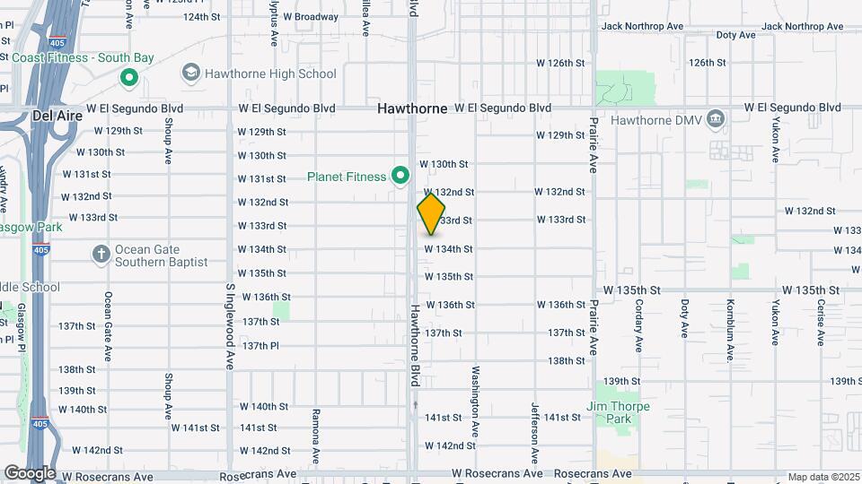 4393 W 134th St Map and Location Details