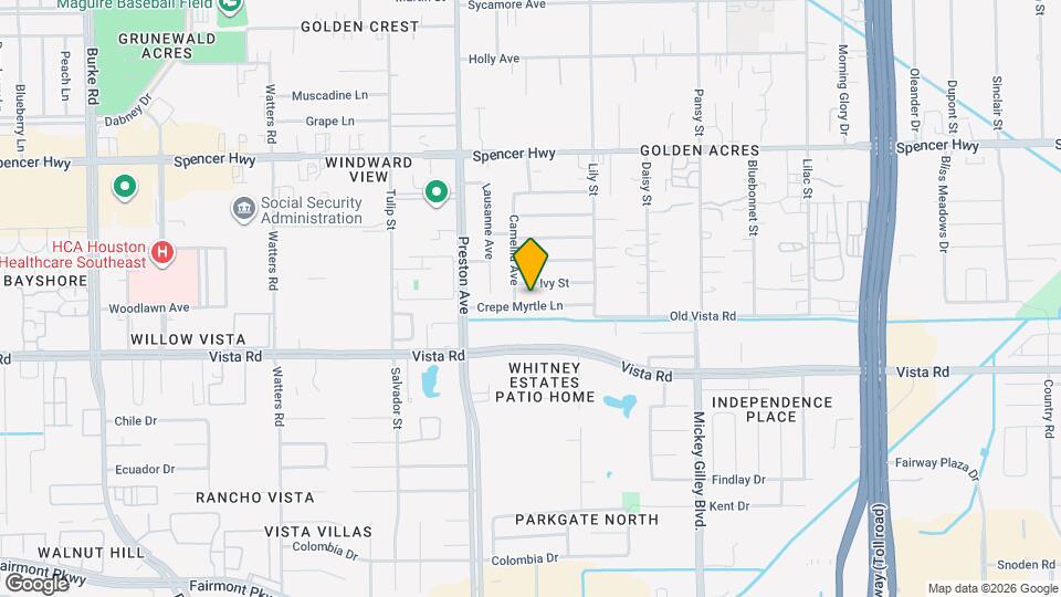 4805 Crepe Myrtle Ln Map and Location Details