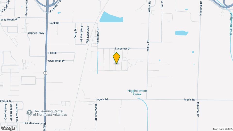 3820 Glitterman Dr Map and Location Details