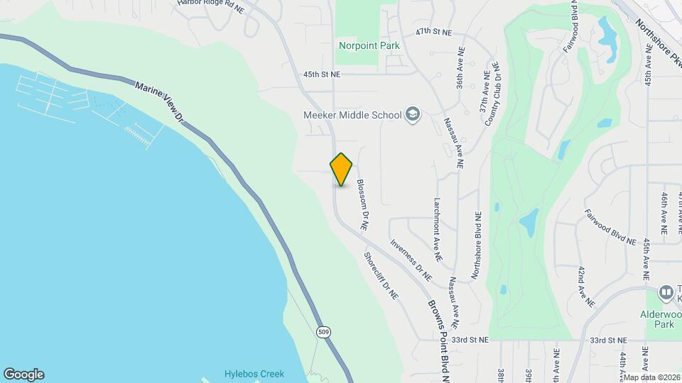 2147 Browns Point Blvd Map and Location Details