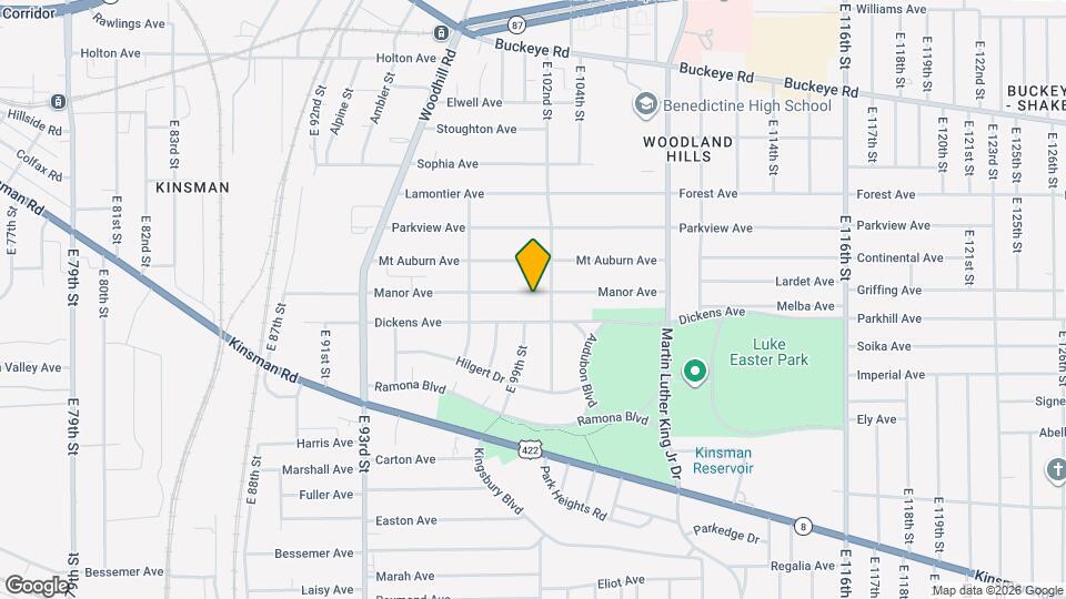 10012 Manor Ave Map and Location Details