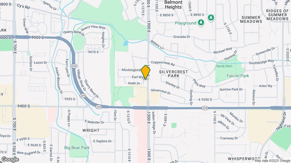 9239 S Keith Dr Map and Location Details