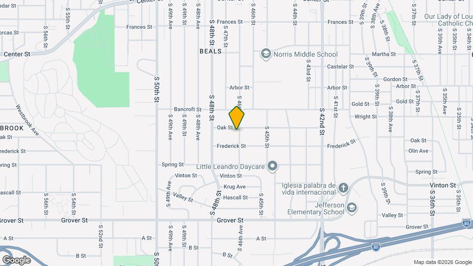 3010 S 46th Ave Mapa y Detalles de la Ubicación