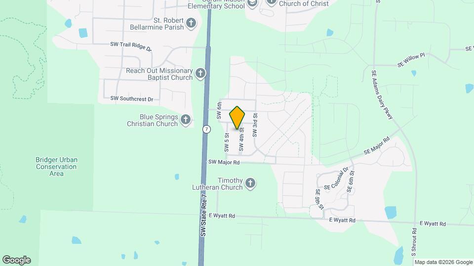 8023 SW 4th St Map and Location Details