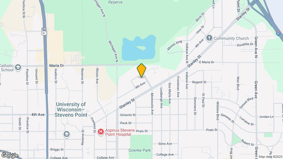 2615 5th Ave Map and Location Details