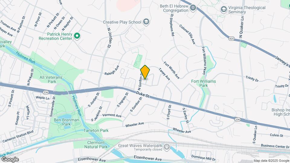 108 N Gladden St Map and Location Details