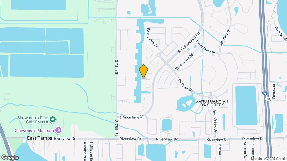 7303 Blue Beech Dr Map and Location Details