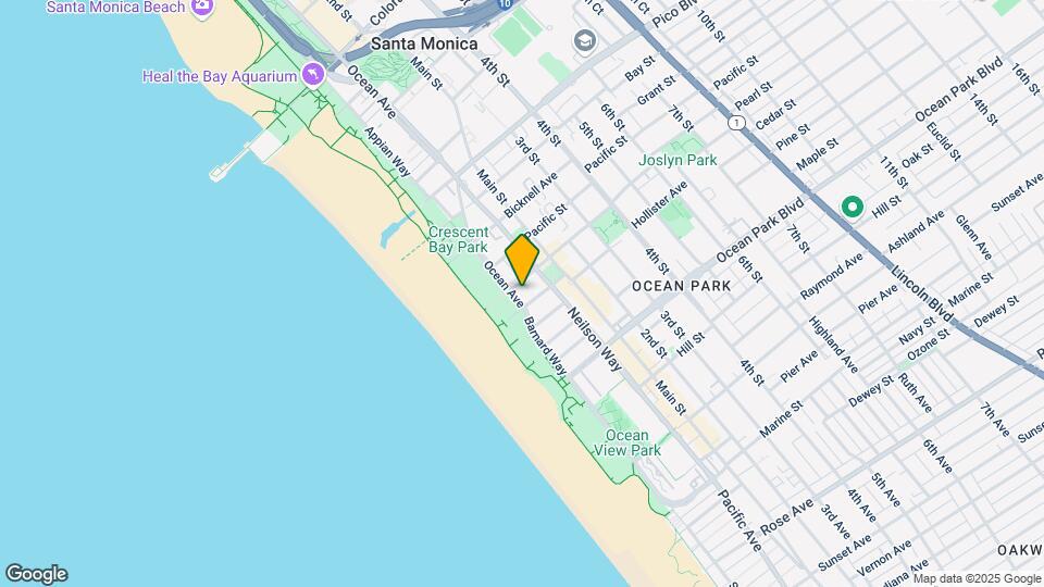 2307 Ocean Ave Mapa y Detalles de la Ubicación