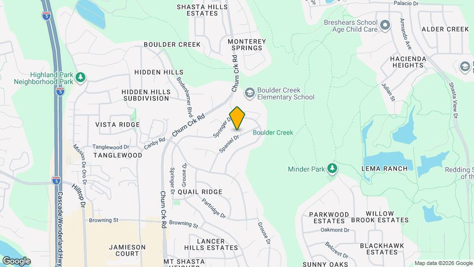 1499 Spaniel Ct Map and Location Details