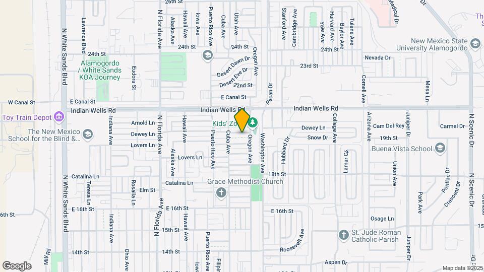 1310 Dewey Ln Map and Location Details