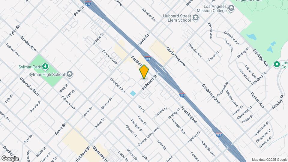 13701 Hubbard St Map and Location Details