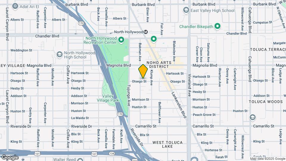 11271 Otsego St Map and Location Details