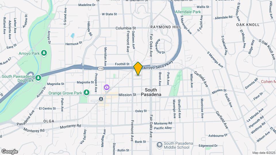 1418 Magnolia St Mapa y Detalles de la Ubicación