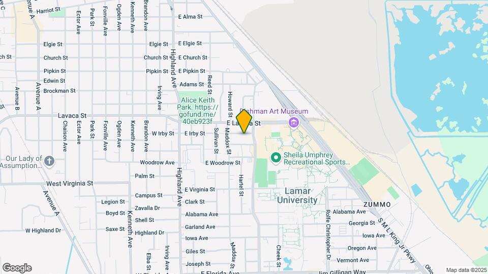740 E Irby St Map and Location Details