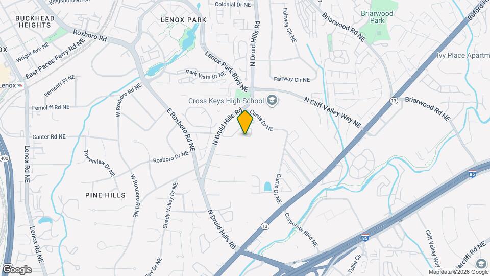 1247 Druid Knoll Dr NE Map and Location Details